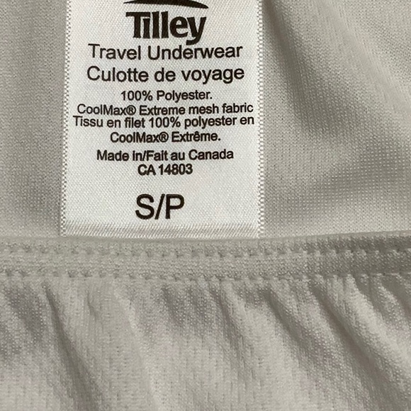 Tilley COOLMAX EXTREME BRIEF - White - Picture 9 of 9